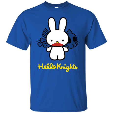 T-Shirts Royal / S Hello Knights T-Shirt