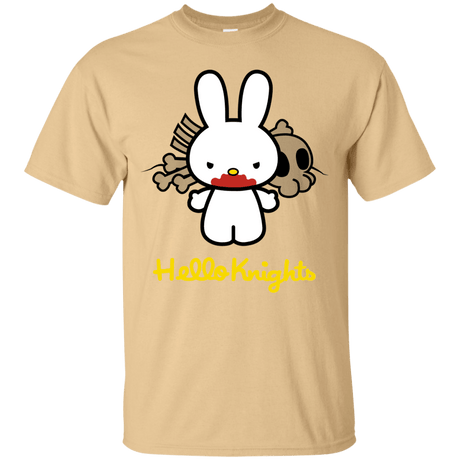T-Shirts Vegas Gold / S Hello Knights T-Shirt