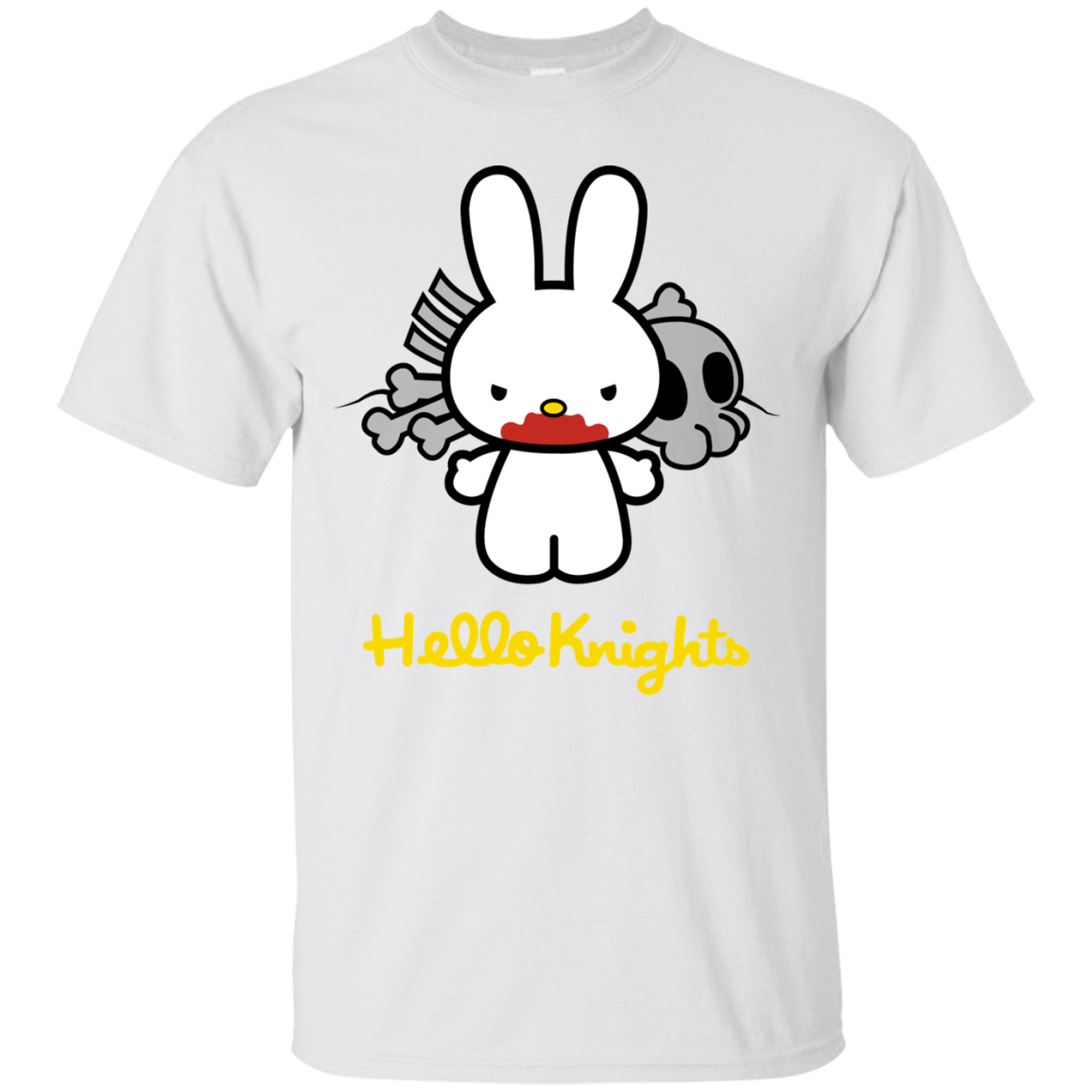 T-Shirts White / S Hello Knights T-Shirt