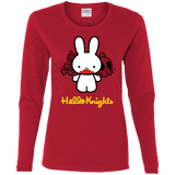 T-Shirts Red / S Hello Knights Women's Long Sleeve T-Shirt