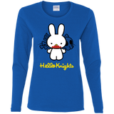 T-Shirts Royal / S Hello Knights Women's Long Sleeve T-Shirt