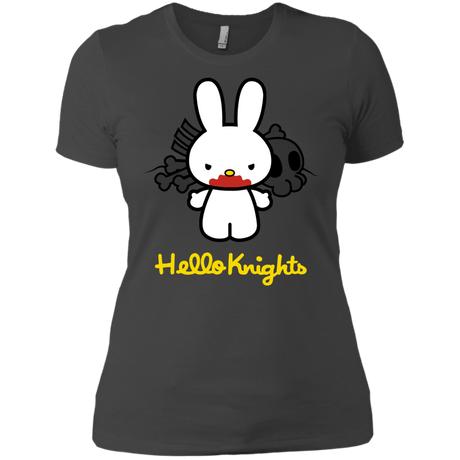 T-Shirts Heavy Metal / X-Small Hello Knights Women's Premium T-Shirt