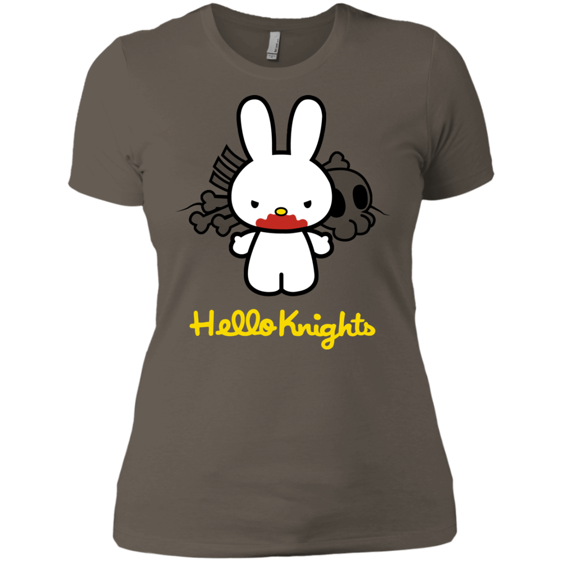 T-Shirts Warm Grey / X-Small Hello Knights Women's Premium T-Shirt