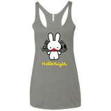 T-Shirts Venetian Grey / X-Small Hello Knights Women's Triblend Racerback Tank