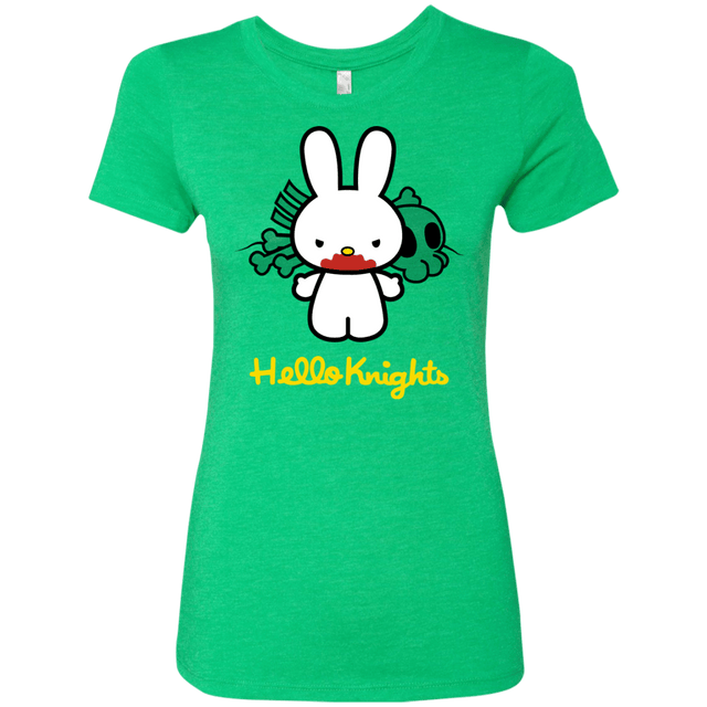 T-Shirts Envy / S Hello Knights Women's Triblend T-Shirt