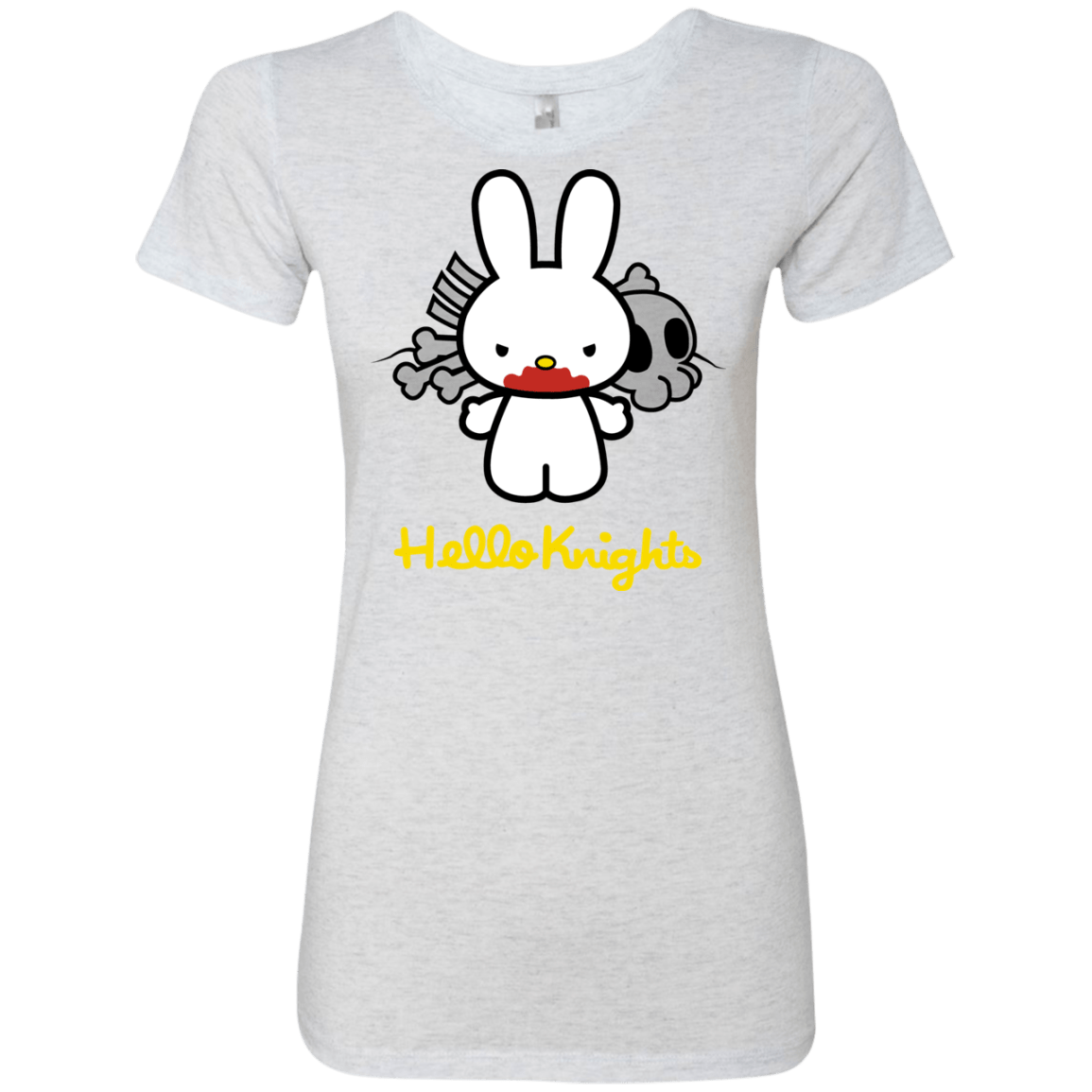 T-Shirts Heather White / S Hello Knights Women's Triblend T-Shirt