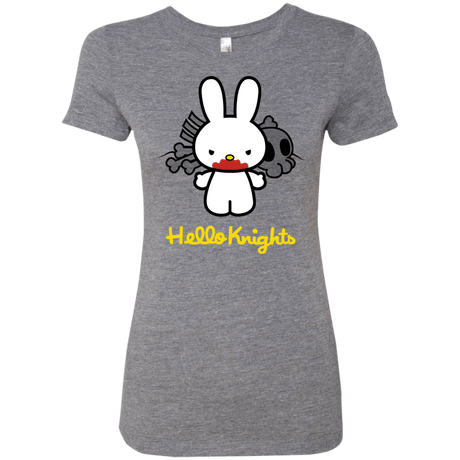 T-Shirts Premium Heather / S Hello Knights Women's Triblend T-Shirt