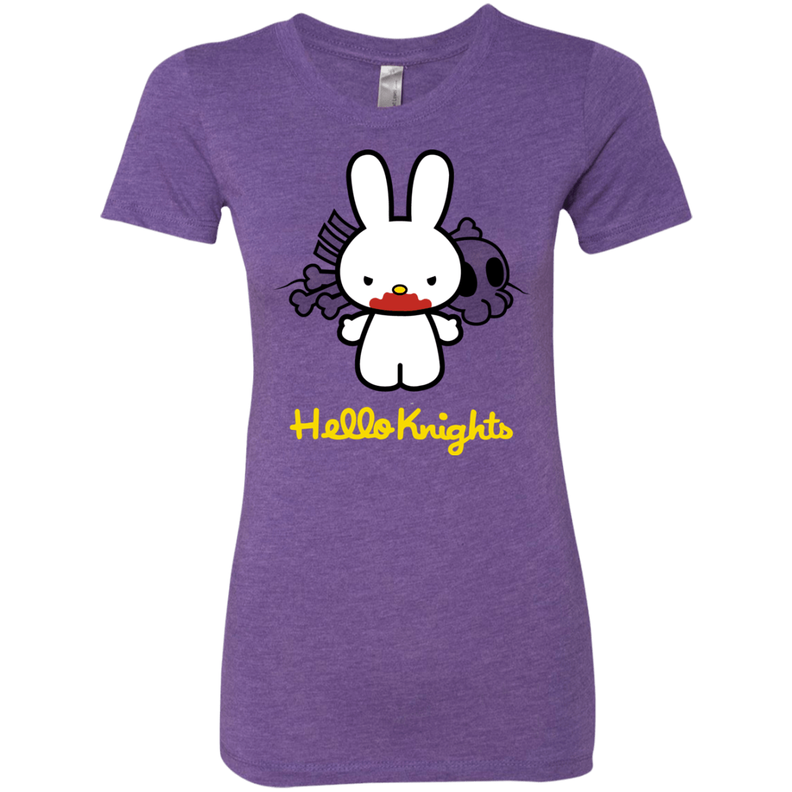 T-Shirts Purple Rush / S Hello Knights Women's Triblend T-Shirt