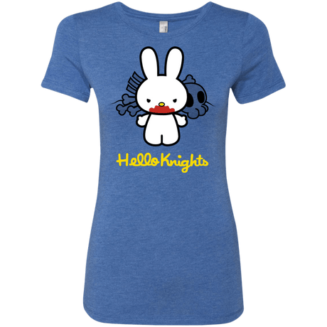 T-Shirts Vintage Royal / S Hello Knights Women's Triblend T-Shirt