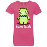 T-Shirts Hot Pink / YXS Hello Kuchi Girls Premium T-Shirt