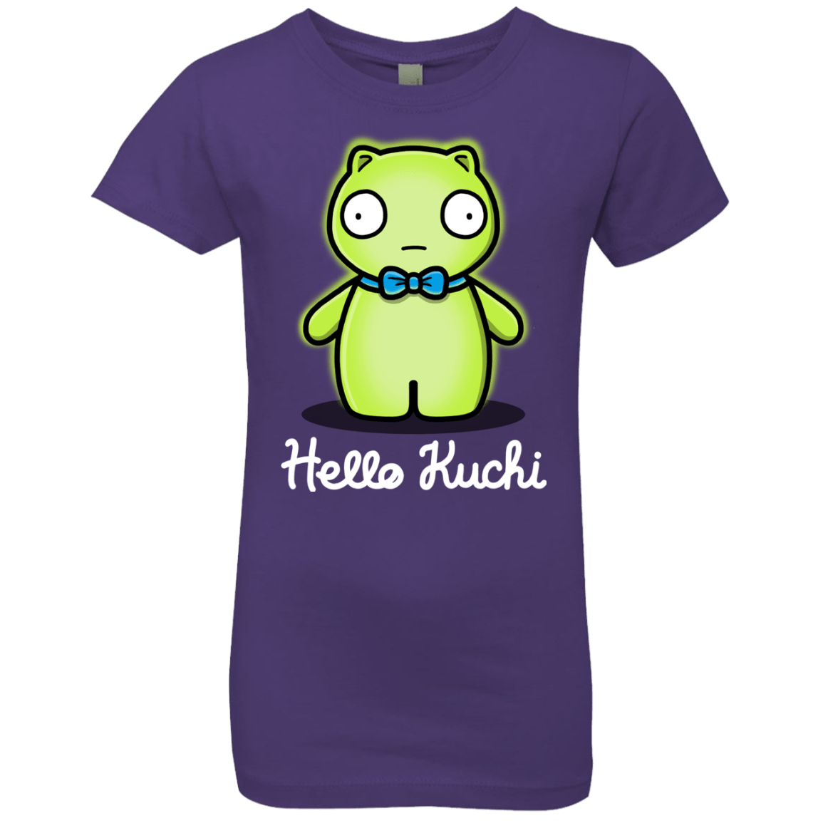 T-Shirts Purple Rush / YXS Hello Kuchi Girls Premium T-Shirt