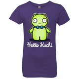 T-Shirts Purple Rush / YXS Hello Kuchi Girls Premium T-Shirt