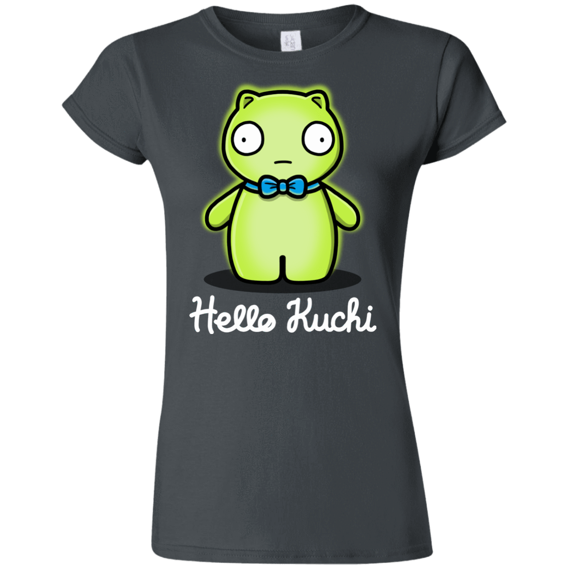 T-Shirts Charcoal / S Hello Kuchi Junior Slimmer-Fit T-Shirt