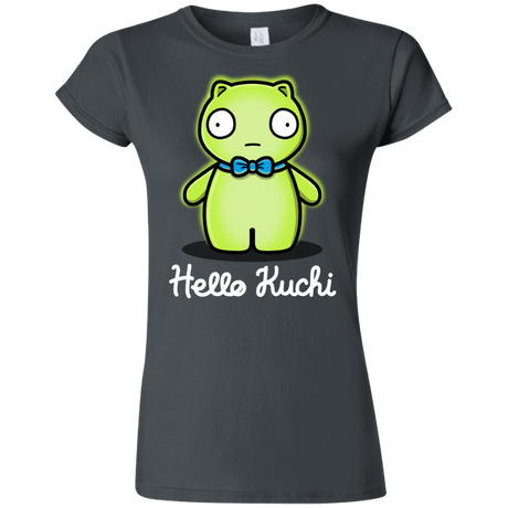 T-Shirts Charcoal / S Hello Kuchi Junior Slimmer-Fit T-Shirt