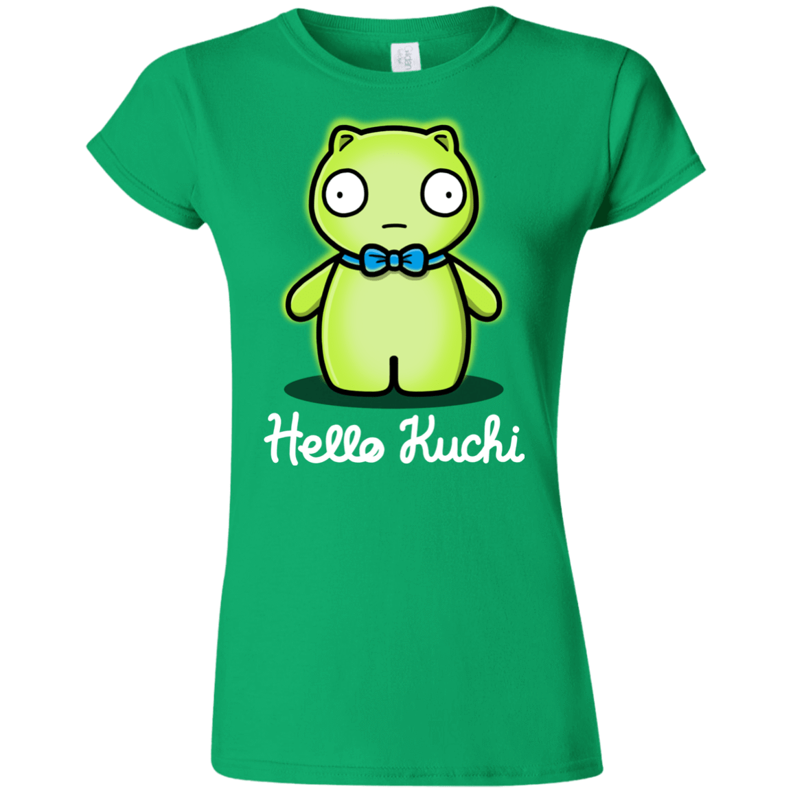 T-Shirts Irish Green / S Hello Kuchi Junior Slimmer-Fit T-Shirt