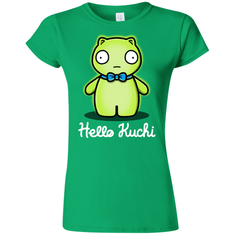 T-Shirts Irish Green / S Hello Kuchi Junior Slimmer-Fit T-Shirt