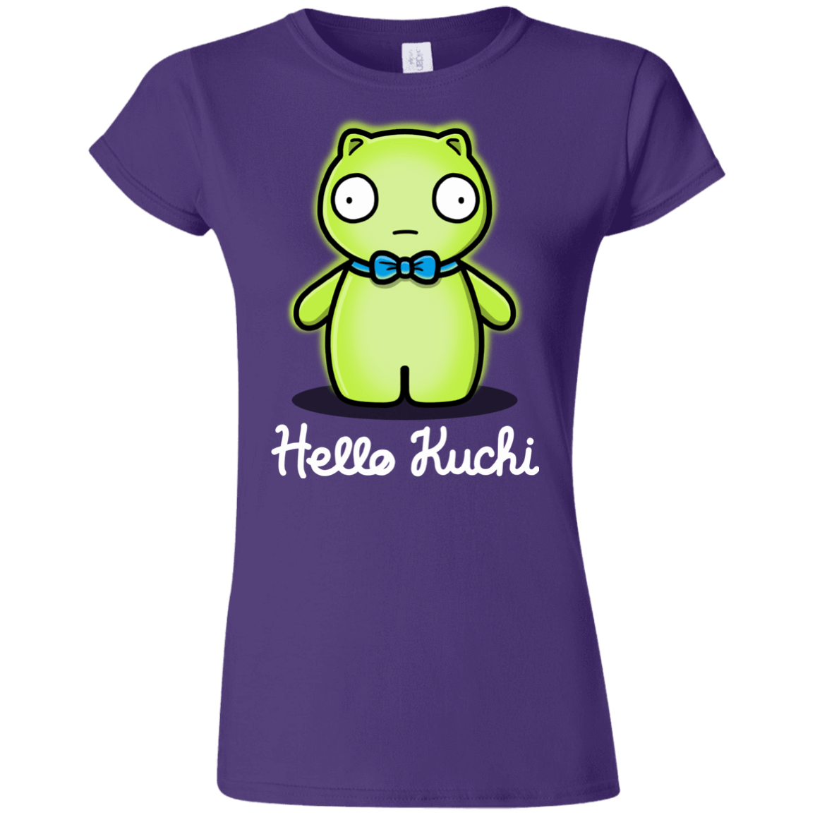 T-Shirts Purple / S Hello Kuchi Junior Slimmer-Fit T-Shirt