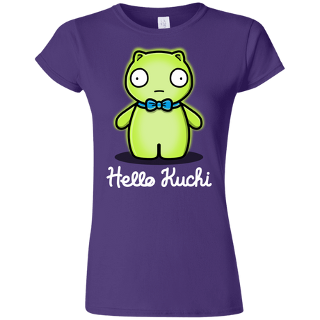 T-Shirts Purple / S Hello Kuchi Junior Slimmer-Fit T-Shirt