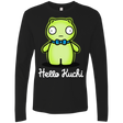 T-Shirts Black / S Hello Kuchi Men's Premium Long Sleeve