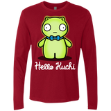T-Shirts Cardinal / S Hello Kuchi Men's Premium Long Sleeve