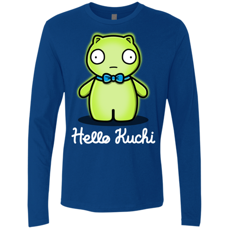 T-Shirts Royal / S Hello Kuchi Men's Premium Long Sleeve