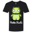 T-Shirts Black / X-Small Hello Kuchi Men's Premium V-Neck