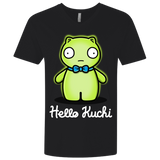 T-Shirts Black / X-Small Hello Kuchi Men's Premium V-Neck