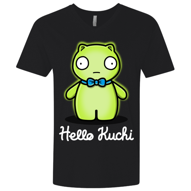 T-Shirts Black / X-Small Hello Kuchi Men's Premium V-Neck