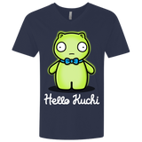 T-Shirts Midnight Navy / X-Small Hello Kuchi Men's Premium V-Neck