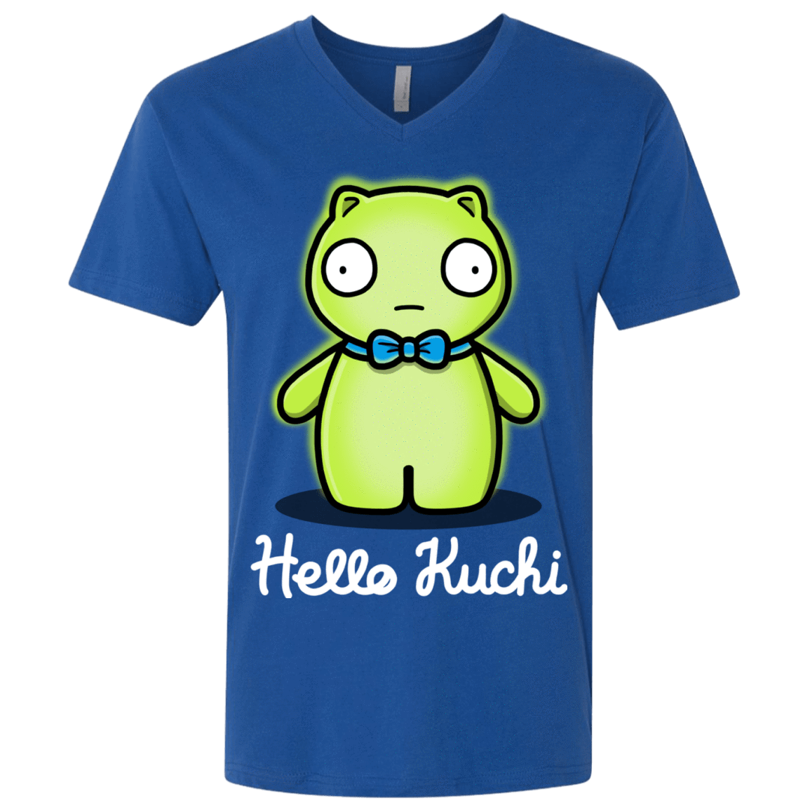 T-Shirts Royal / X-Small Hello Kuchi Men's Premium V-Neck