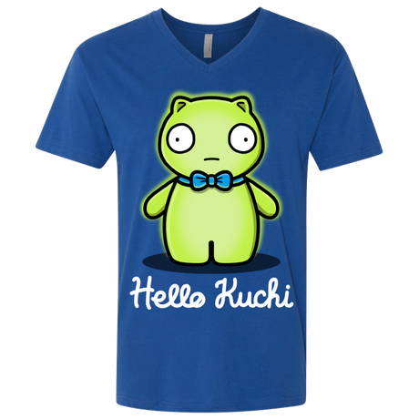 T-Shirts Royal / X-Small Hello Kuchi Men's Premium V-Neck