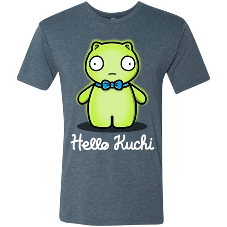 T-Shirts Indigo / S Hello Kuchi Men's Triblend T-Shirt