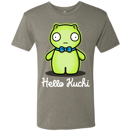 T-Shirts Venetian Grey / S Hello Kuchi Men's Triblend T-Shirt