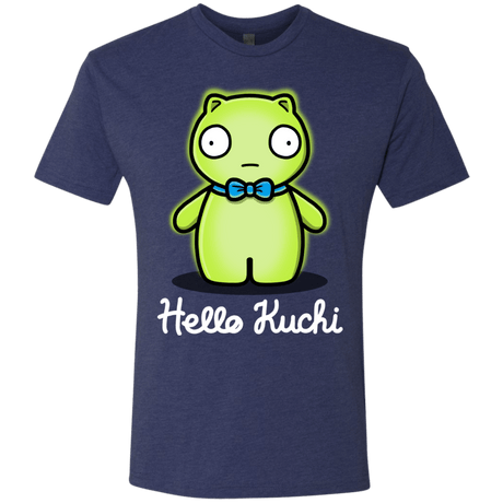 T-Shirts Vintage Navy / S Hello Kuchi Men's Triblend T-Shirt