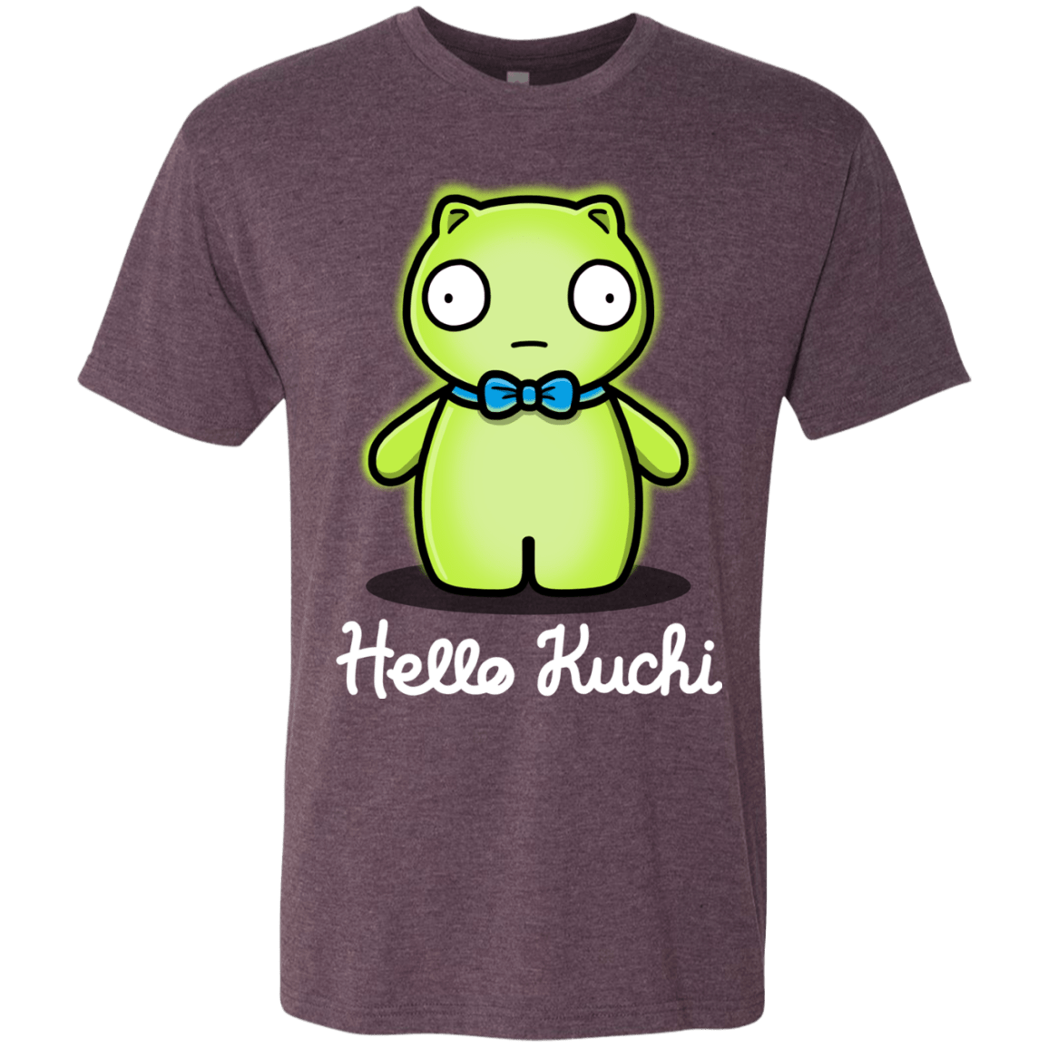 T-Shirts Vintage Purple / S Hello Kuchi Men's Triblend T-Shirt