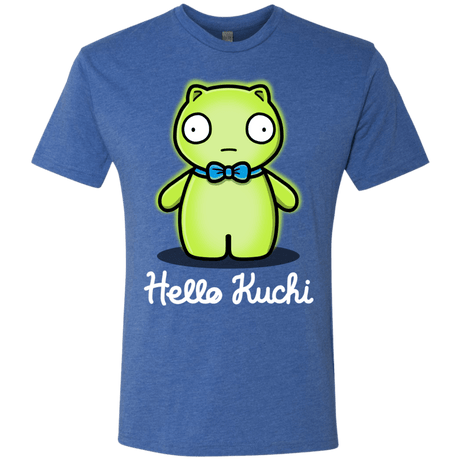 T-Shirts Vintage Royal / S Hello Kuchi Men's Triblend T-Shirt