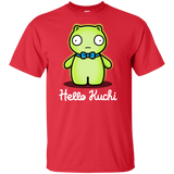 T-Shirts Red / XLT Hello Kuchi Tall T-Shirt