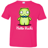 T-Shirts Hot Pink / 2T Hello Kuchi Toddler Premium T-Shirt