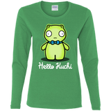 T-Shirts Irish Green / S Hello Kuchi Women's Long Sleeve T-Shirt