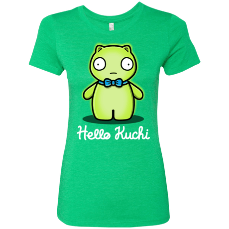 T-Shirts Envy / S Hello Kuchi Women's Triblend T-Shirt