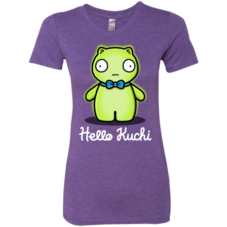 T-Shirts Purple Rush / S Hello Kuchi Women's Triblend T-Shirt