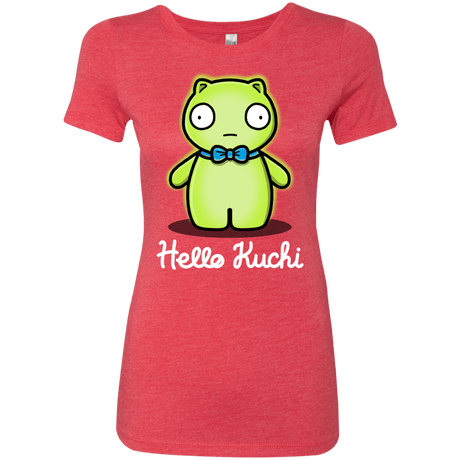 T-Shirts Vintage Red / S Hello Kuchi Women's Triblend T-Shirt