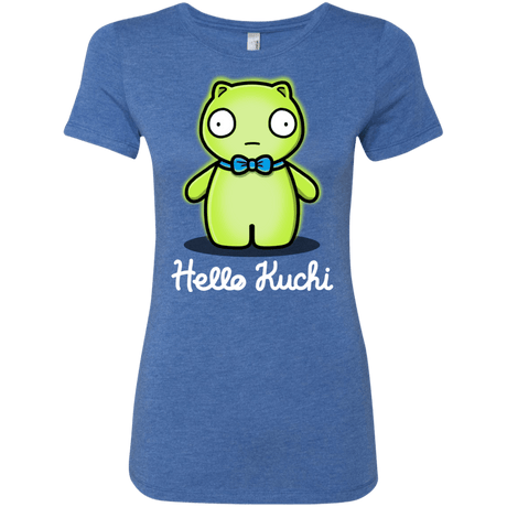 T-Shirts Vintage Royal / S Hello Kuchi Women's Triblend T-Shirt