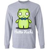 T-Shirts Sport Grey / YS Hello Kuchi Youth Long Sleeve T-Shirt