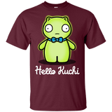 T-Shirts Maroon / YXS Hello Kuchi Youth T-Shirt