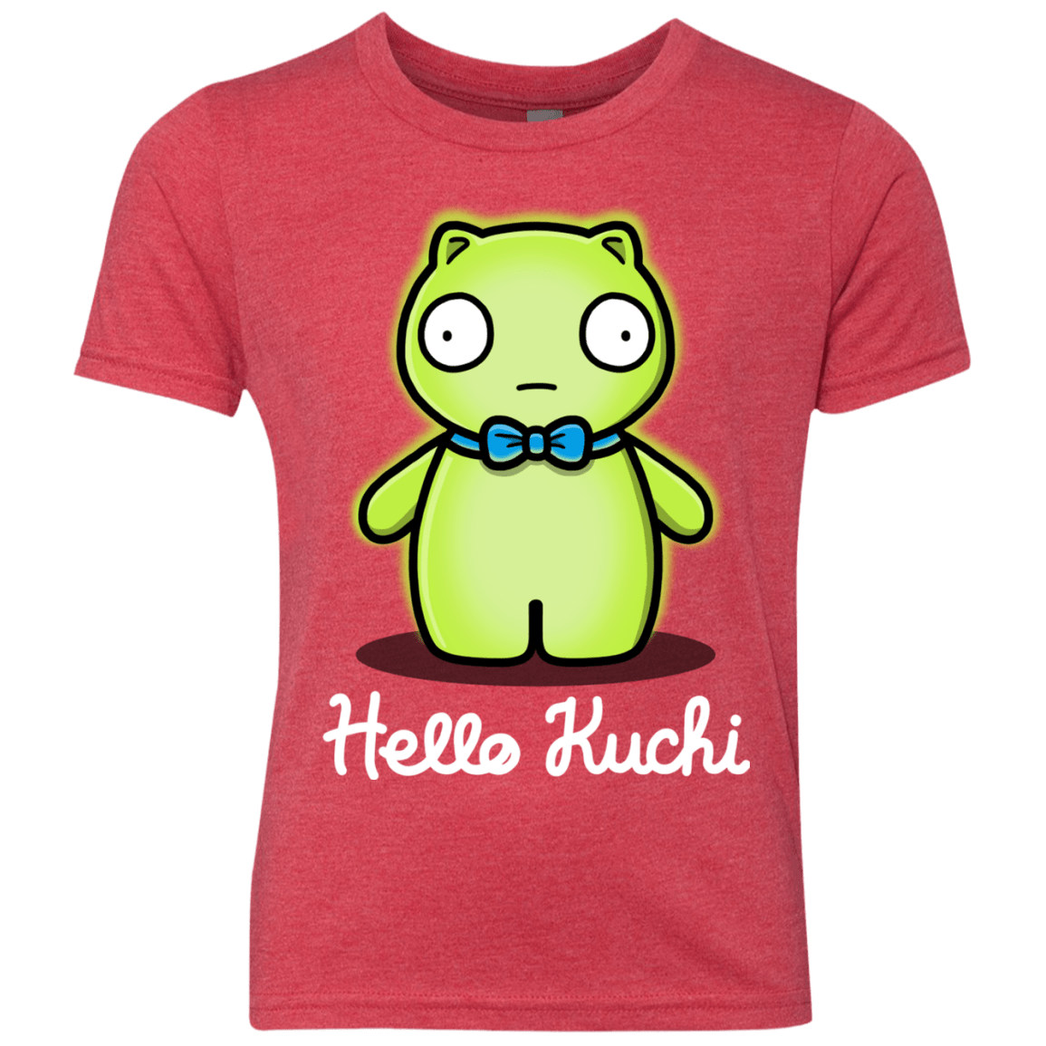 T-Shirts Vintage Red / YXS Hello Kuchi Youth Triblend T-Shirt