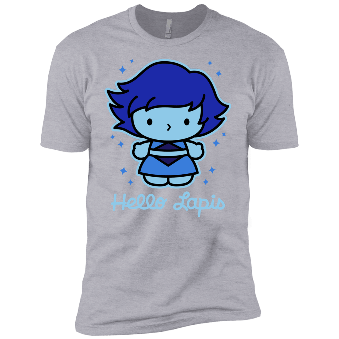 T-Shirts Heather Grey / YXS Hello Lapis Boys Premium T-Shirt