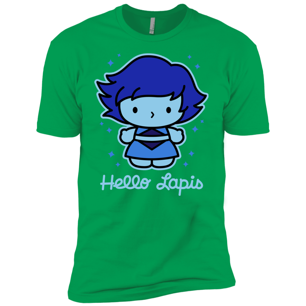 T-Shirts Kelly Green / YXS Hello Lapis Boys Premium T-Shirt