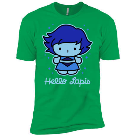 T-Shirts Kelly Green / YXS Hello Lapis Boys Premium T-Shirt