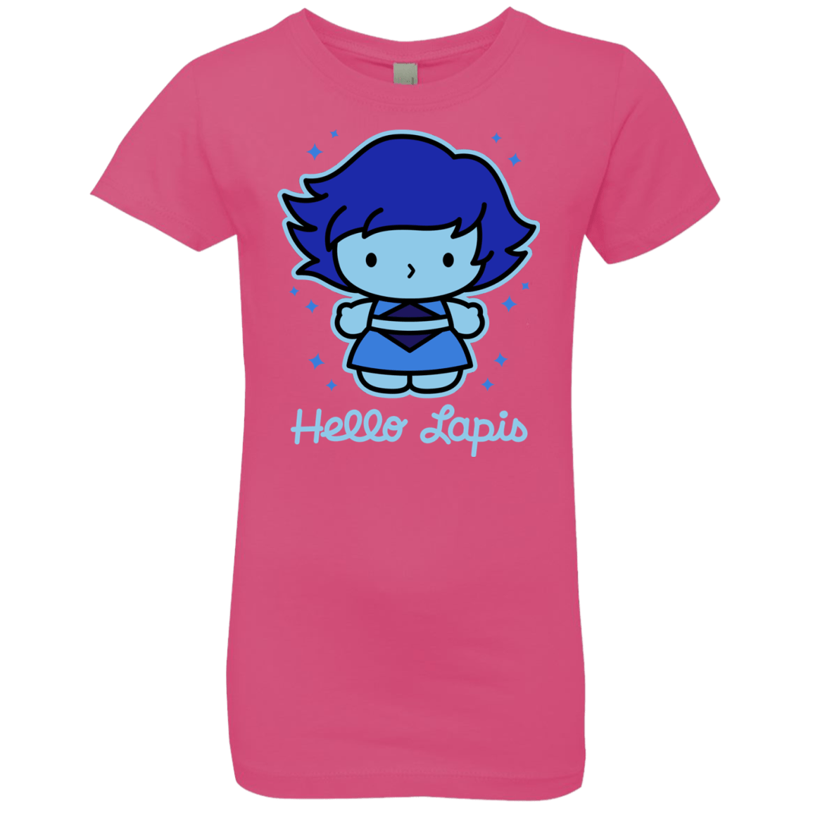 T-Shirts Hot Pink / YXS Hello Lapis Girls Premium T-Shirt